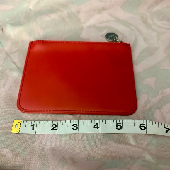 Givenchy Glossy Red Faux Leather Cosmetic Pouch  Novelty GWP - Picture 4 of 6